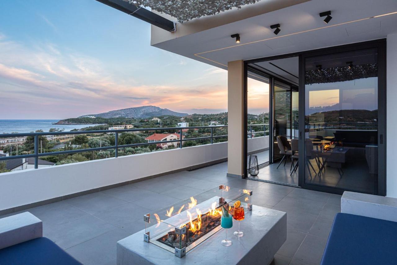 Apartamento Sounio Panoramic Loft Sounion Exterior foto